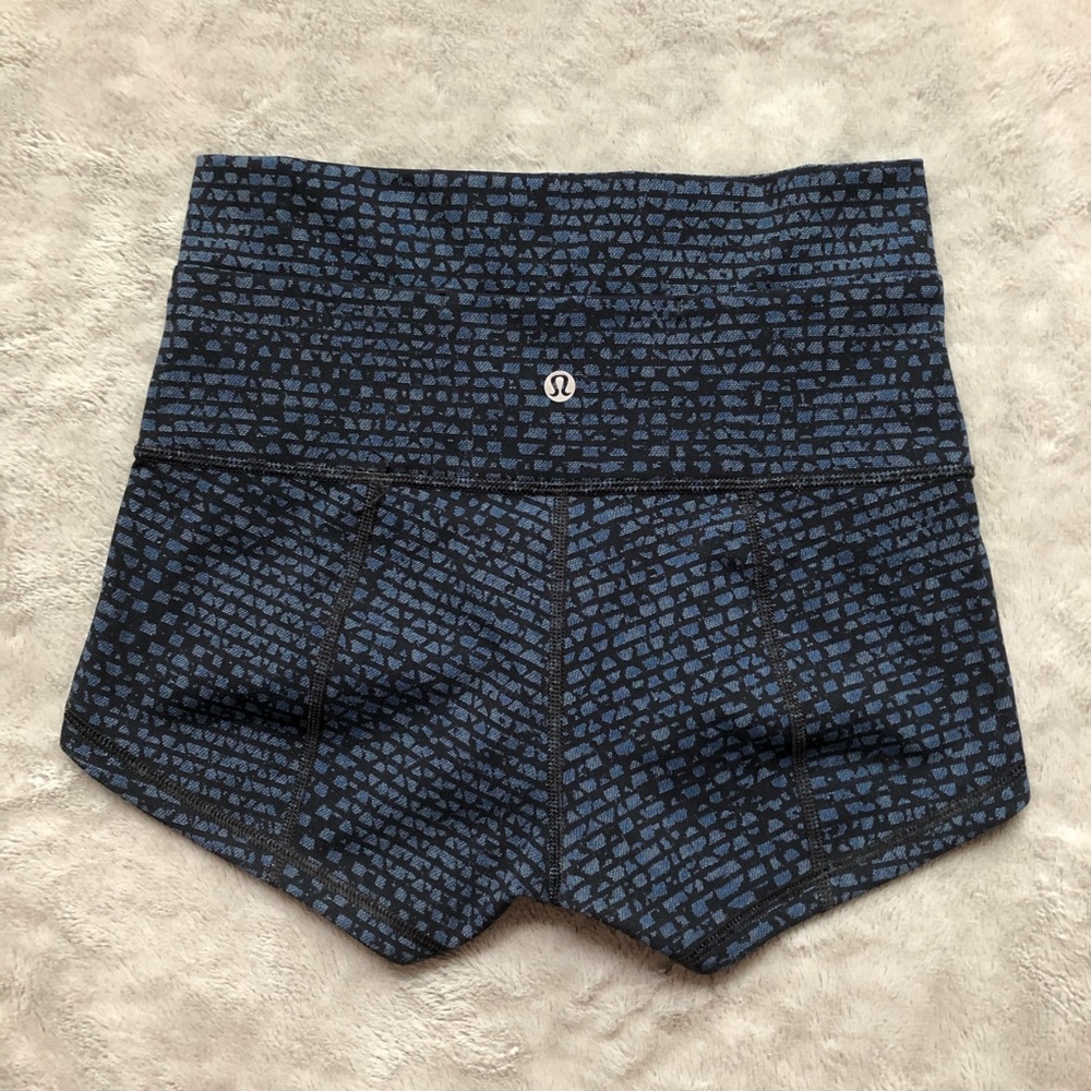 Lululemon High Waisted Shorts